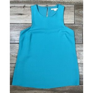Cooper & Ella Women's Size XS Teal Blue Cami Shell Tank Top